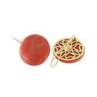 Orecchini Goldside Donna in Oro giallo Corallo ORGS0001 - ORGS0001